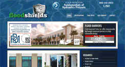 Desktop Screenshot of floodbarriers.net